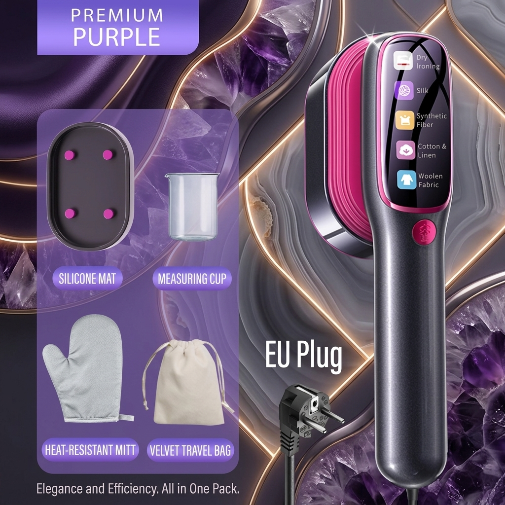 Portable Steam Iron 2026 – Mini Handheld Garment Steamer for Clothes, Fast Heating Travel Iron for All Fabrics - Image 10