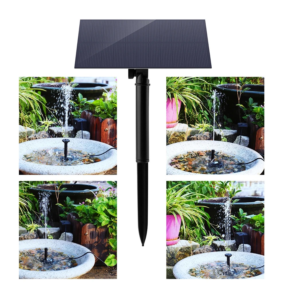 10W Solar Water Pump Fountain Kit – 5V Energy Saving Garden & Fish Tank Watering System with Solar Panel, 180L/h Portable Outdoor Pump - Image 5