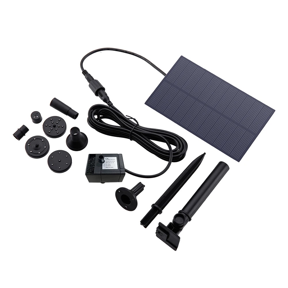 10W Solar Water Pump Fountain Kit – 5V Energy Saving Garden & Fish Tank Watering System with Solar Panel, 180L/h Portable Outdoor Pump - Image 7