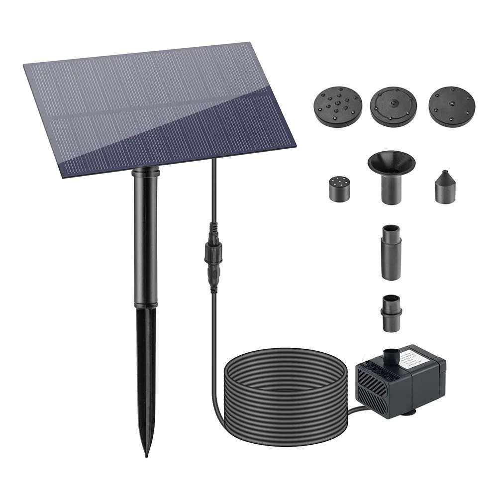 10W Solar Water Pump Fountain Kit – 5V Energy Saving Garden & Fish Tank Watering System with Solar Panel, 180L/h Portable Outdoor Pump - Image 3