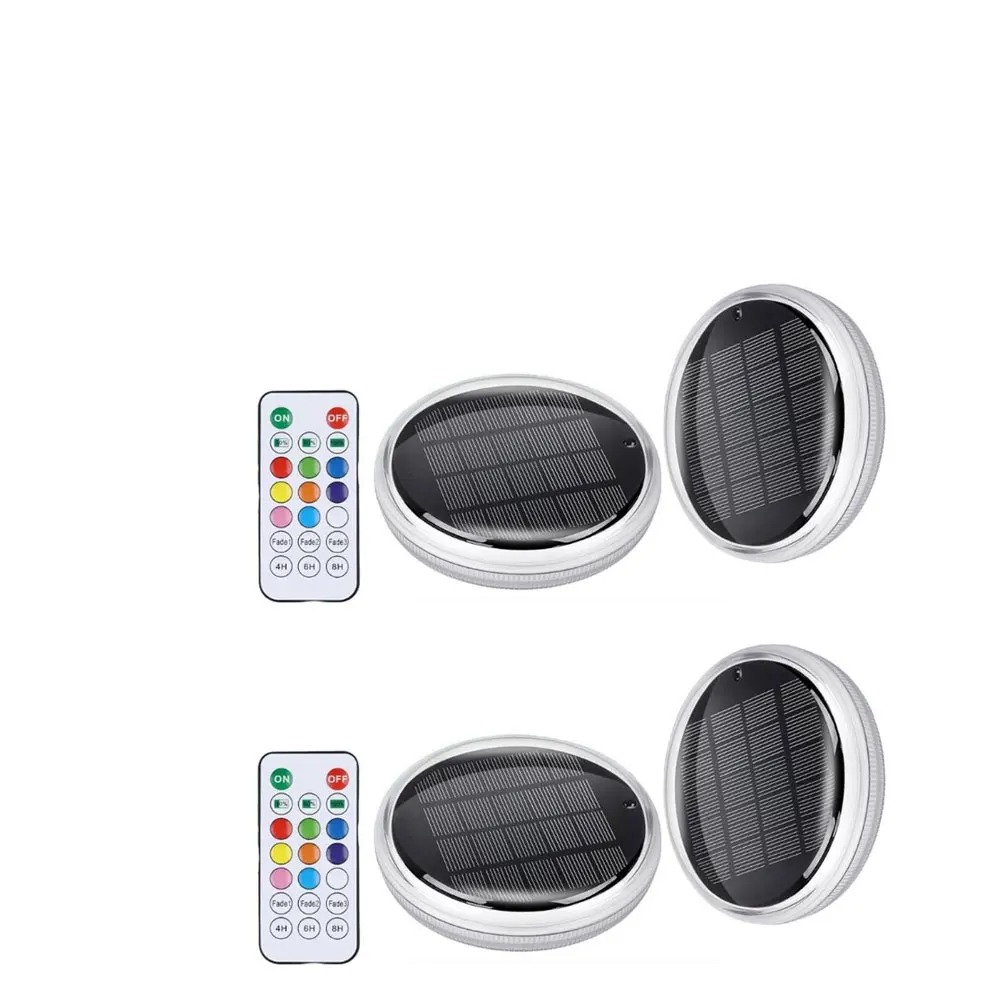 Solar Floating Pool Lights with Remote Control, 9 Lighting Modes, IP67 Waterproof, LED Floating Lights for Pool Party, Garden Pond and Outdoor Decor Lights - Image 4