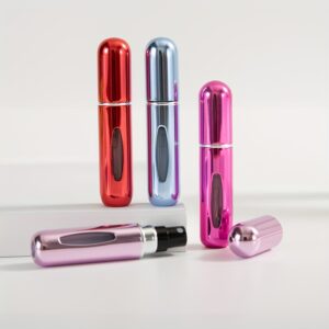 5ml Mini Refillable Perfume Spray Bottle – Portable Leakproof Travel Atomizer for Perfume, Cologne, Essential Oils & On-the-Go Use
