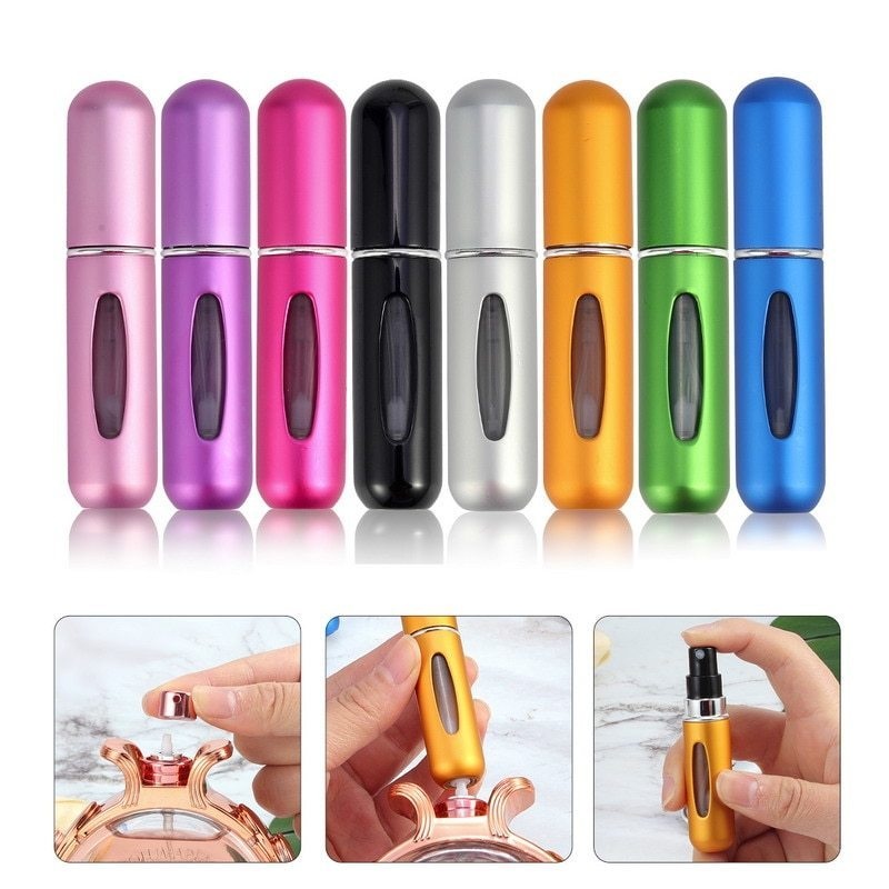 5ml Mini Refillable Perfume Spray Bottle – Portable Leakproof Travel Atomizer for Perfume, Cologne, Essential Oils & On-the-Go Use - Image 5