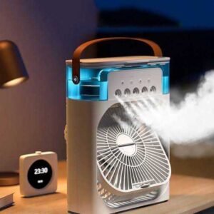 10 Inch Mini Cooling Fan – Portable USB Desk Fan with Powerful Airflow, Quiet Low Noise Motor & Adjustable Speed for Home, Office, Bedroom, Study and Travel