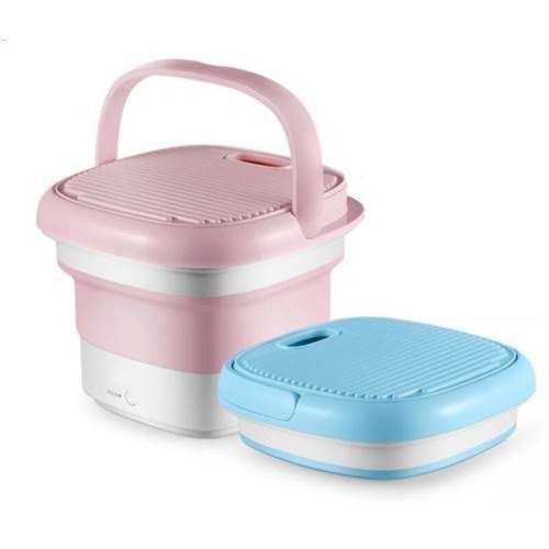 Portable Mini Washing Machine – Foldable USB Rechargeable Laundry Washer for Clothes, Baby Clothes, Underwear, Socks & Travel - Image 4