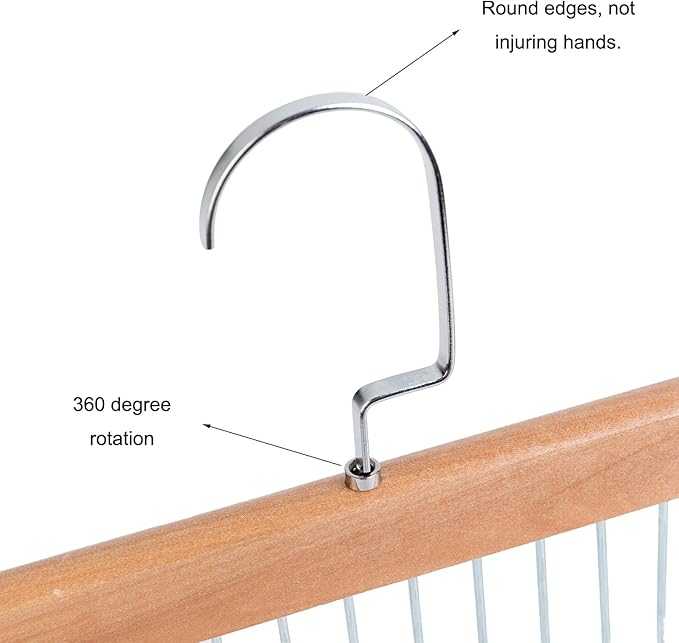Wooden Multi-Hook Wall Hanger – 8 Hook Heavy Duty Coat Rack for Clothes, Jackets, Towels, Bags, Hats, Keys & Space-Saving Home Organization - Image 2