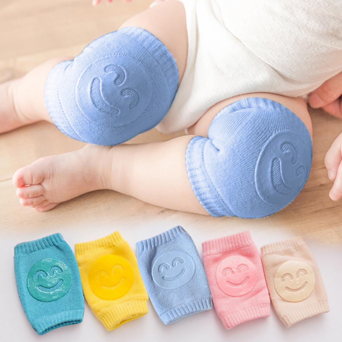 Baby Knee Pads for Crawling – Breathable Adjustable Knee & Elbow Protectors for Infants & Toddlers, Soft Elastic Safety Pads