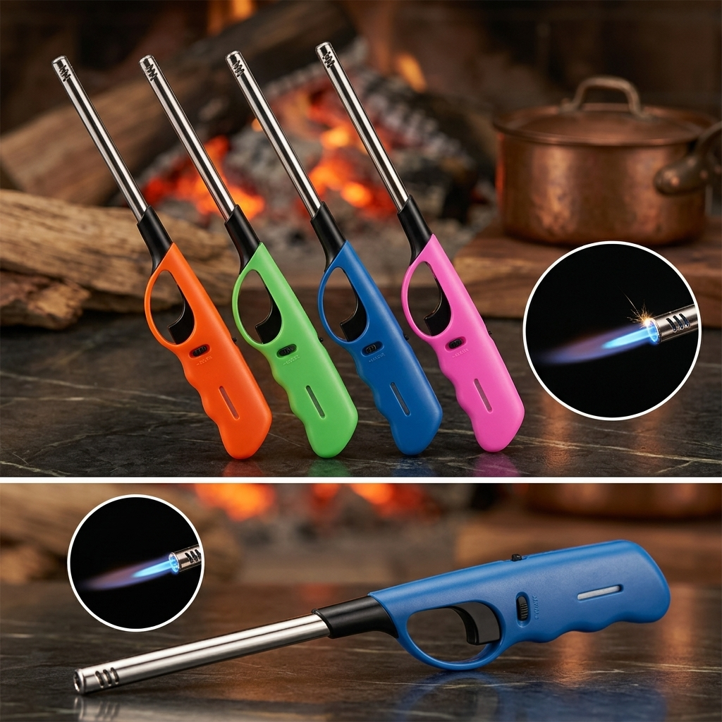 Electric Kitchen Gas Lighter – Long Reach BBQ, Candle & Gas Stove Ignition Stick for Kitchen, Fireplace, Camping & Picnic - Image 4