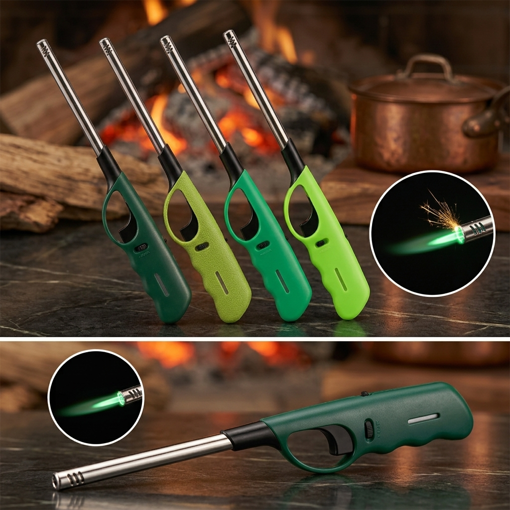 Electric Kitchen Gas Lighter – Long Reach BBQ, Candle & Gas Stove Ignition Stick for Kitchen, Fireplace, Camping & Picnic - Image 2