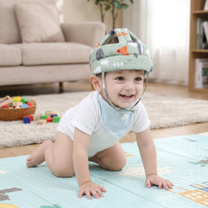 Baby Safety Helmet for Crawling & Walking – Soft Breathable Head Protection Cap with Cushion Padding for Toddlers & Kids